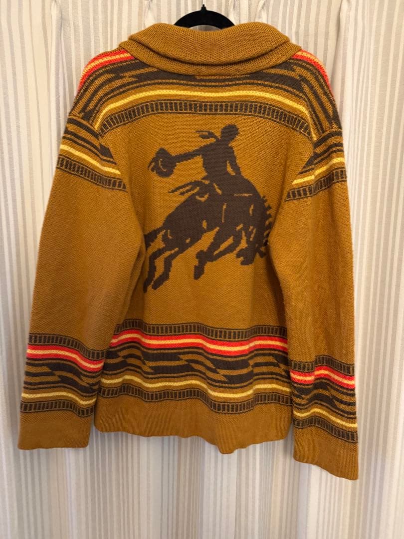 【INDIAN MOTOCYCLE】ロデオ&ロングホーン ニットジャケット