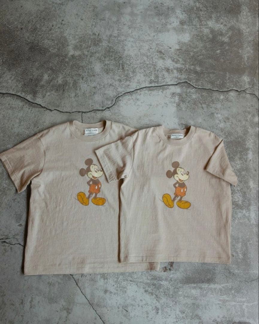 新品Americana×HUG O WaR ミッキーマウス ヴィンテージTシャツ