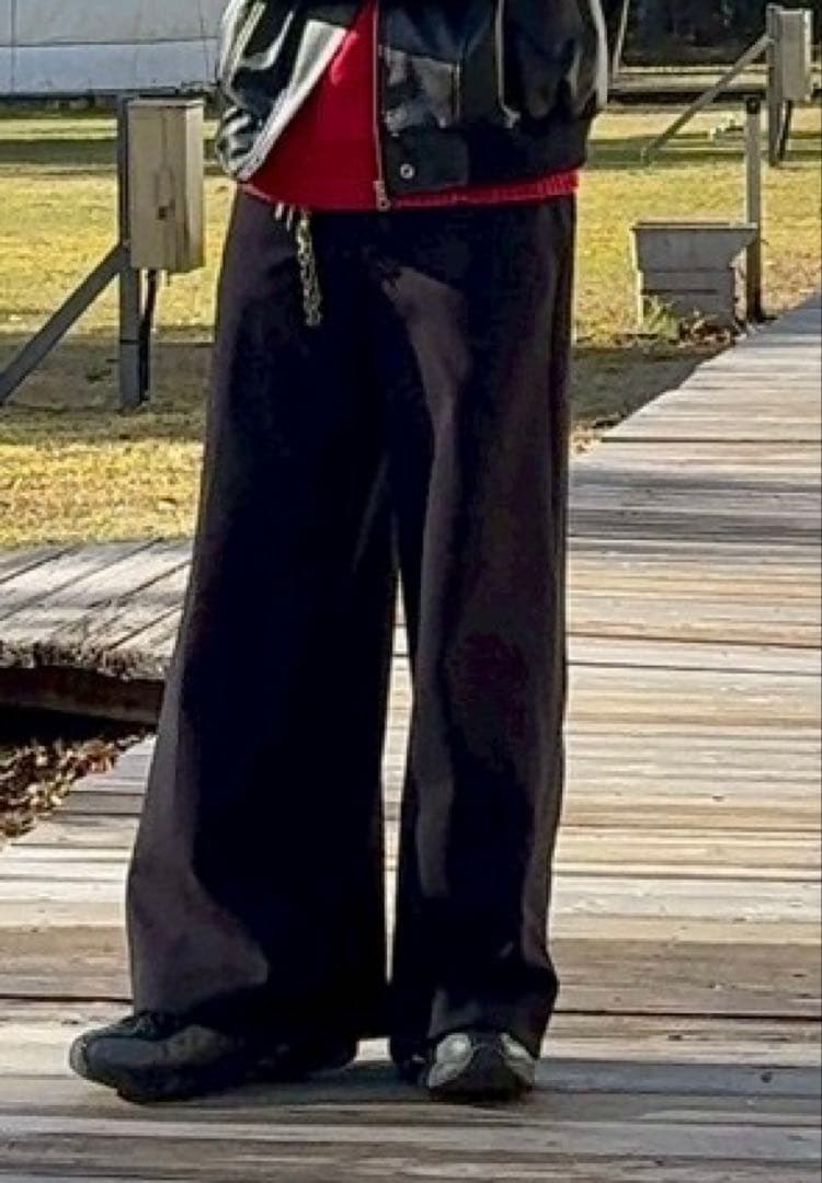 【サイズ1】　GOAT ESSENCE サイドスリットスラックス