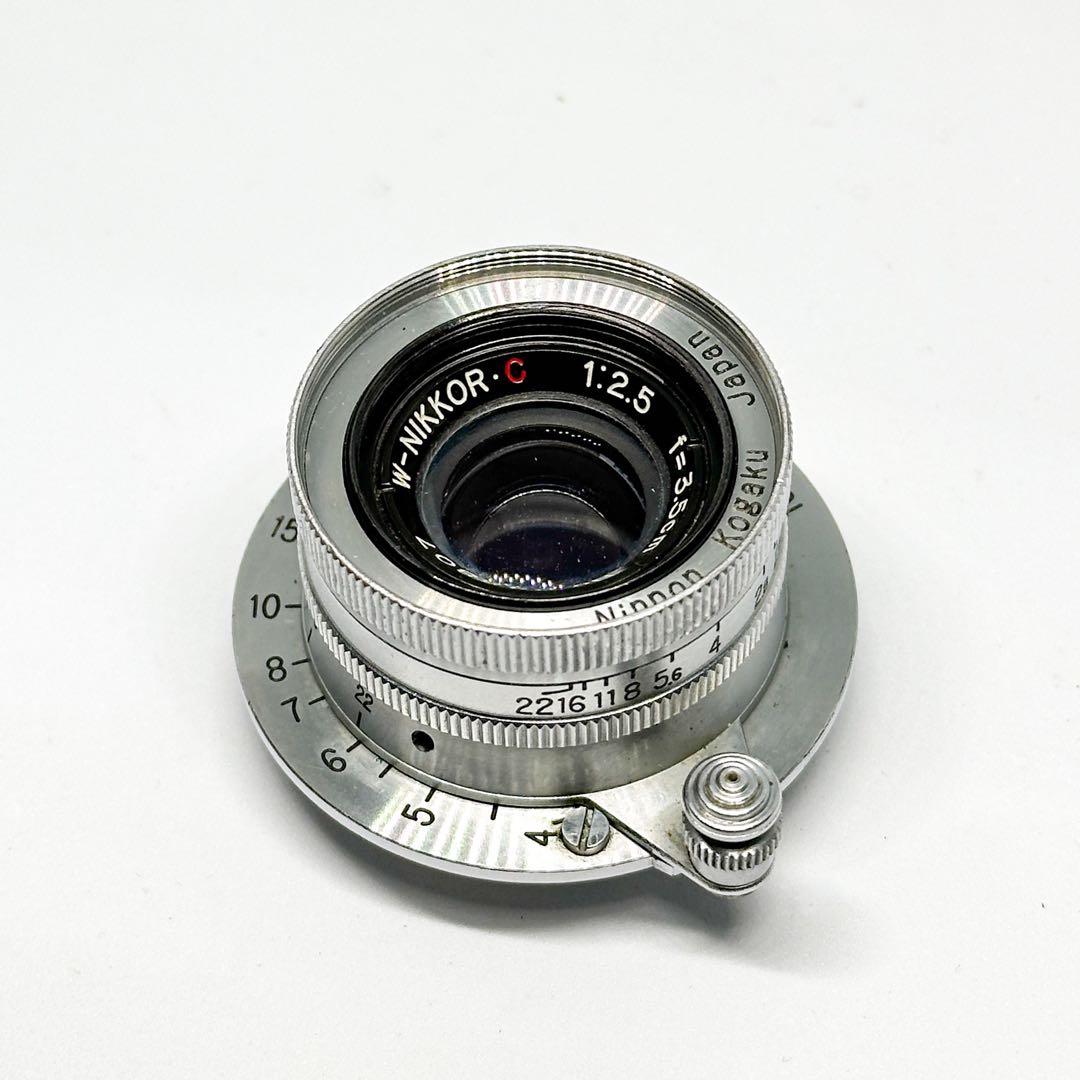 Nikon 日本光学 W-NIKKOR C 3.5cm F2.5