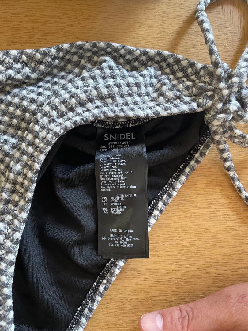 まもなく出品停止⚠️SNIDEL 水着