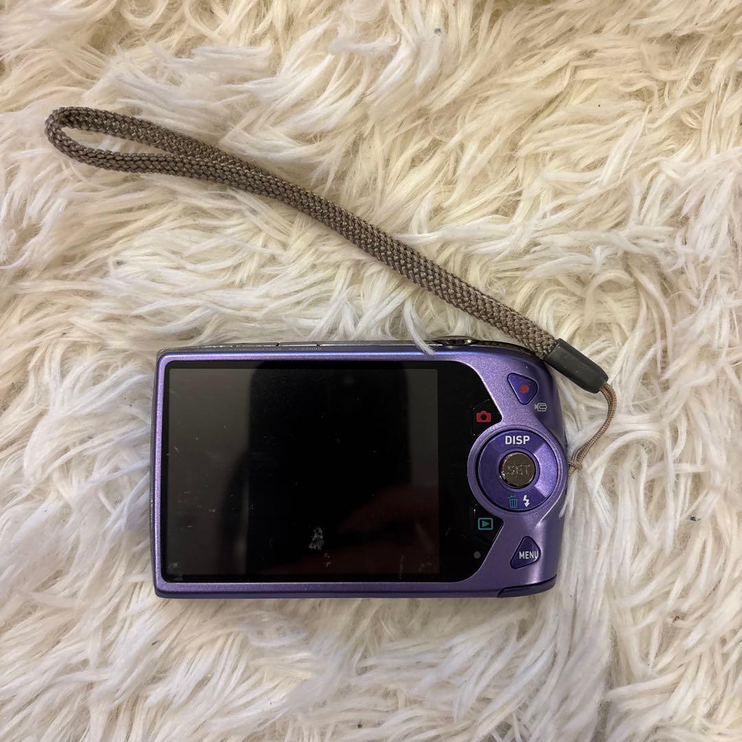 CASIO EXILIM パープル コンパクトデジタルカメラ