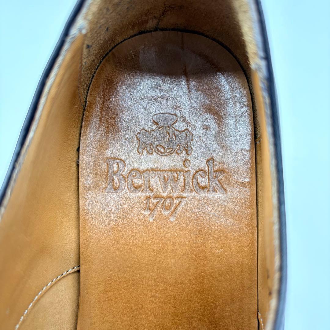 s*s様 Berwick バーウィック ストレートチップ 26cm ブラック 内