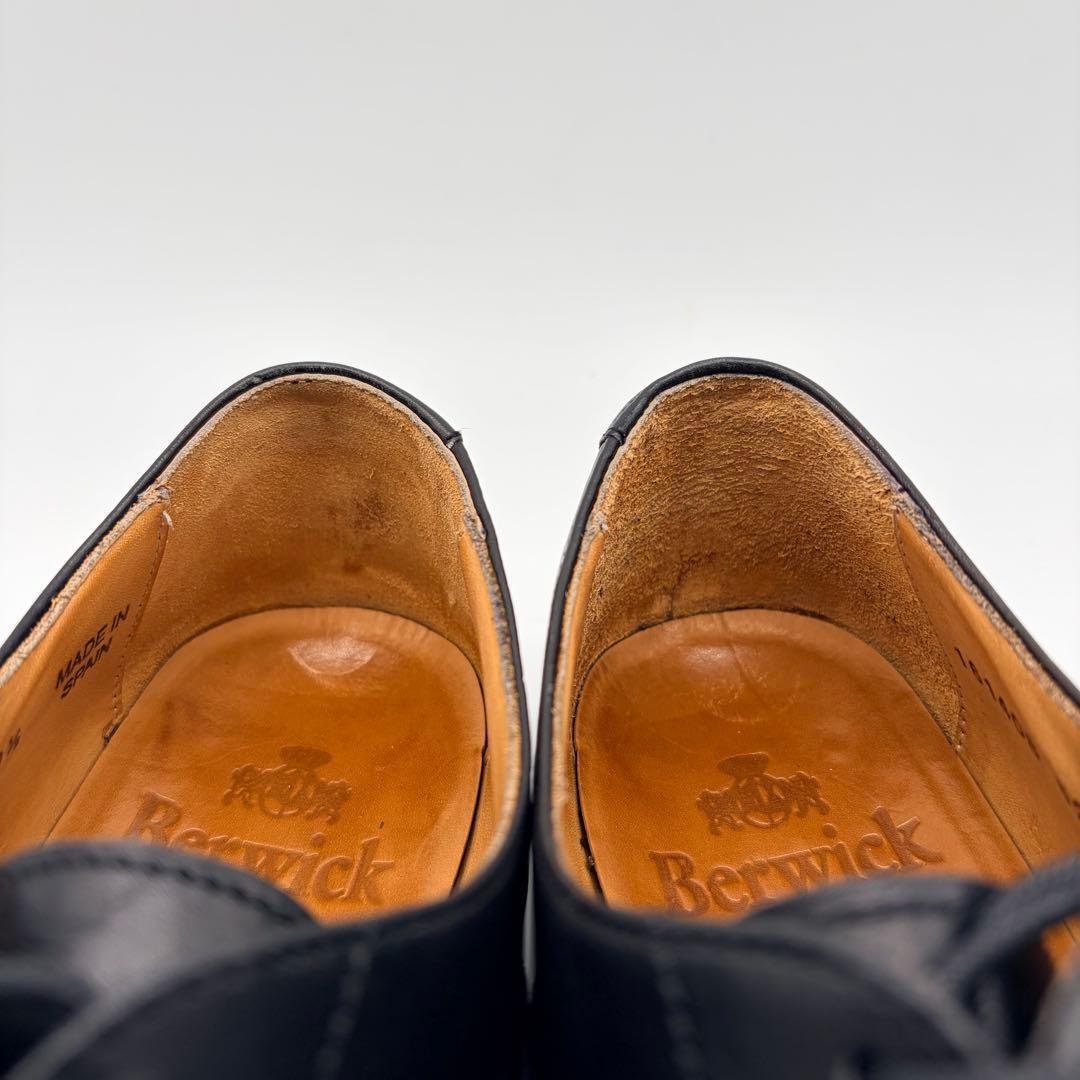 s*s様 Berwick バーウィック ストレートチップ 26cm ブラック 内