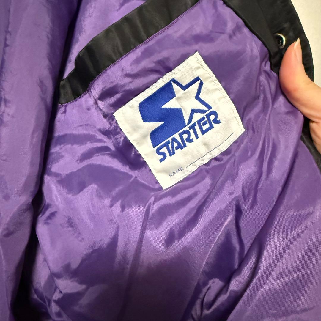 美品 MLB コロラド ロッキーズ スタジャン スターター STARTER Ｌ