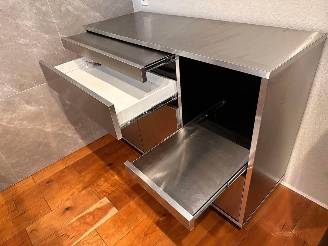 キッチンカウンター 食器棚 レンジボード