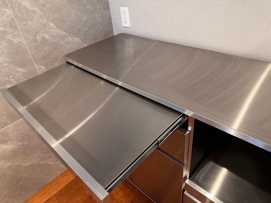 キッチンカウンター 食器棚 レンジボード