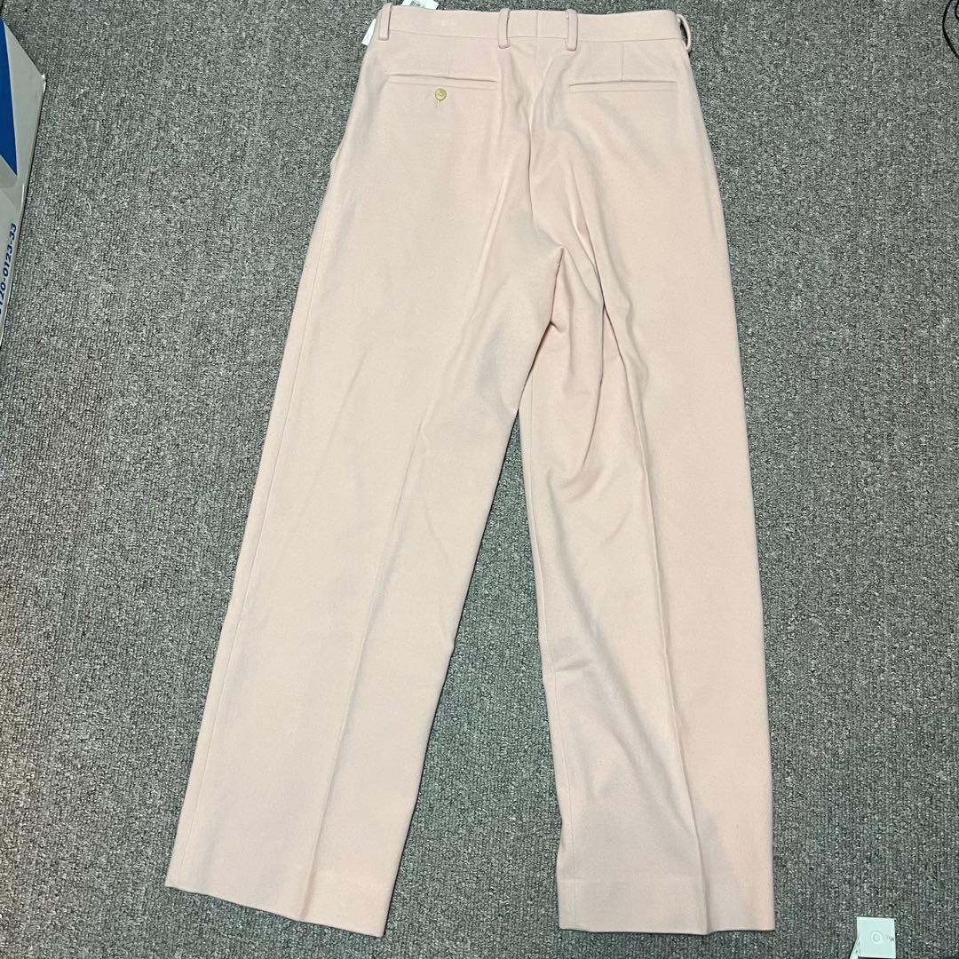 パンツ BRUSHED SUPER FINE WOOL FLANNEL SLACKS 4