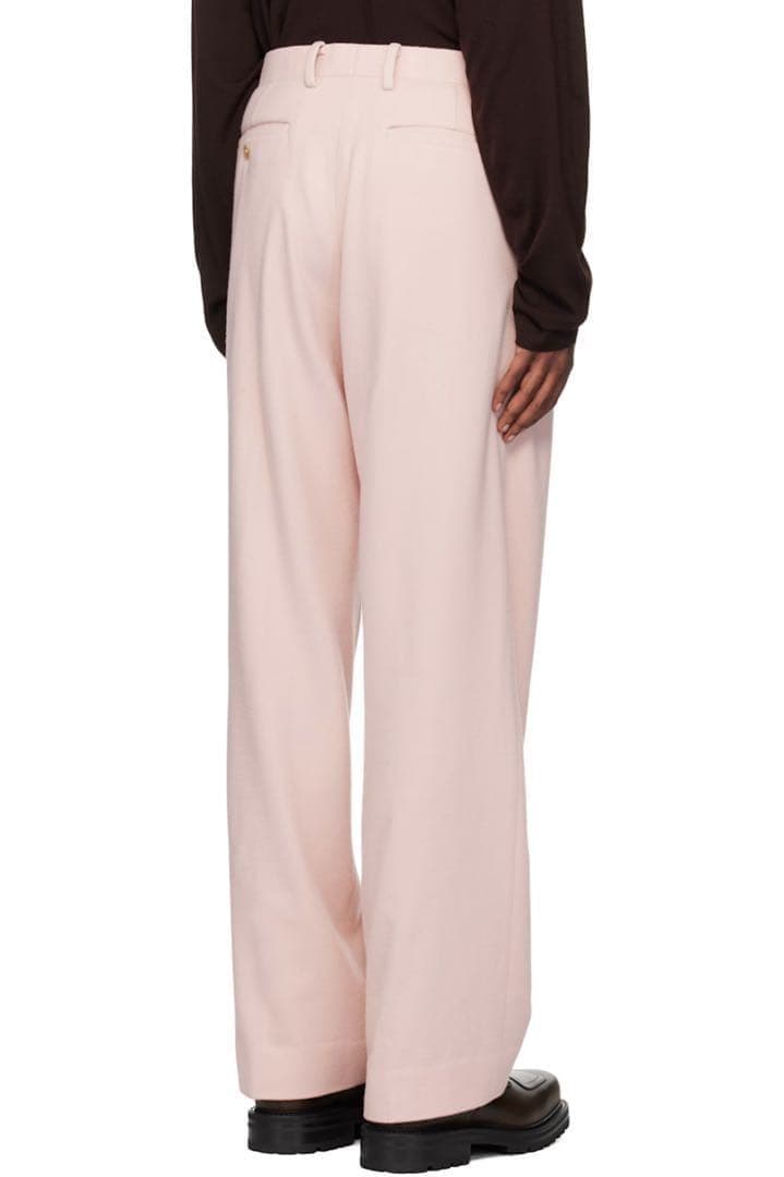 パンツ BRUSHED SUPER FINE WOOL FLANNEL SLACKS 4