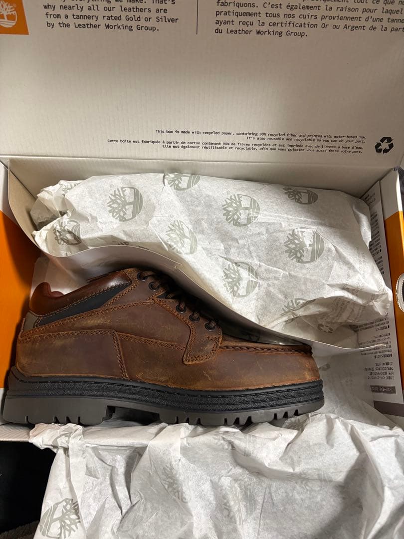 靴 Timberland Moc Toe GTX BROWN 25.5cm