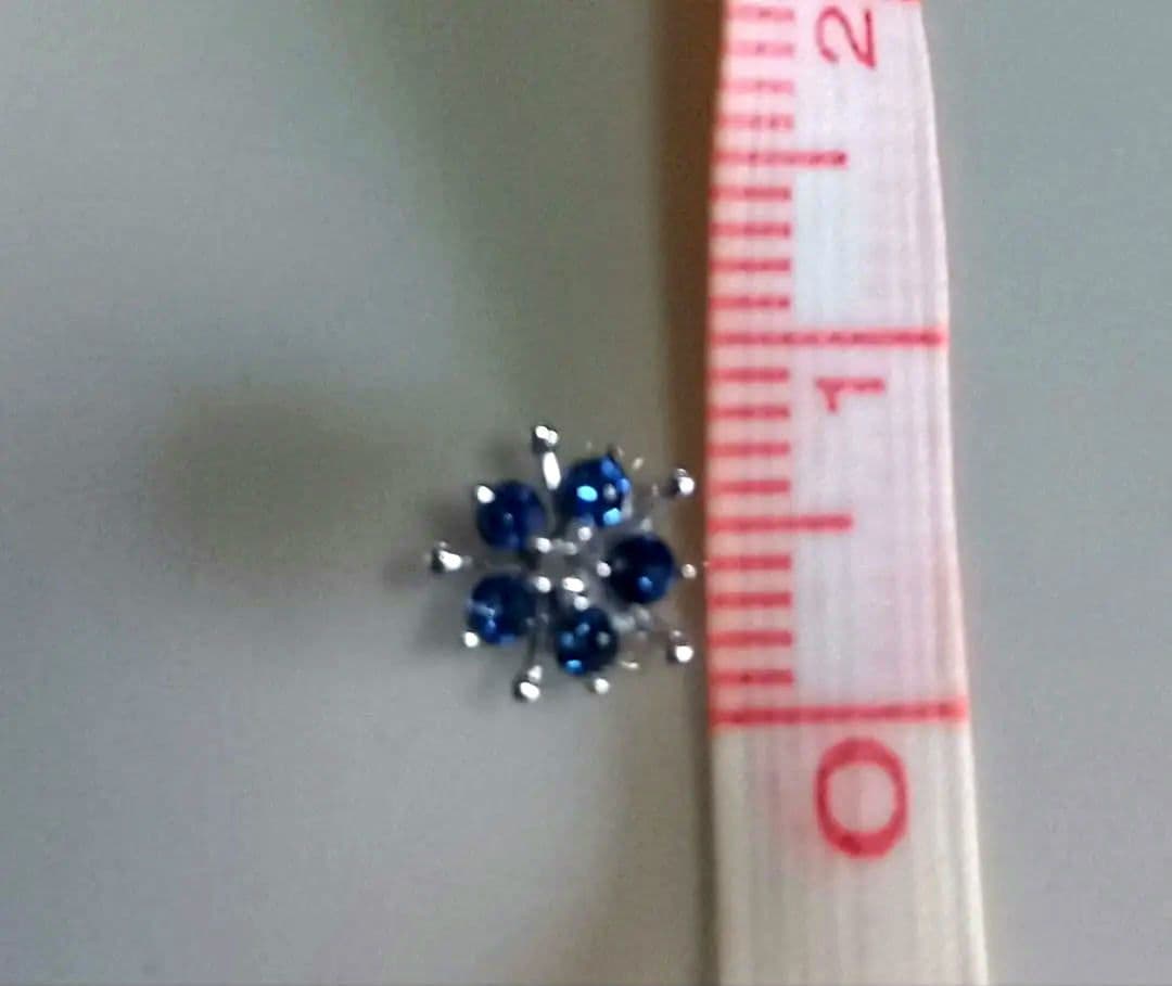 k18サファイア&ダイヤモンドペンダントトップ　GSTV