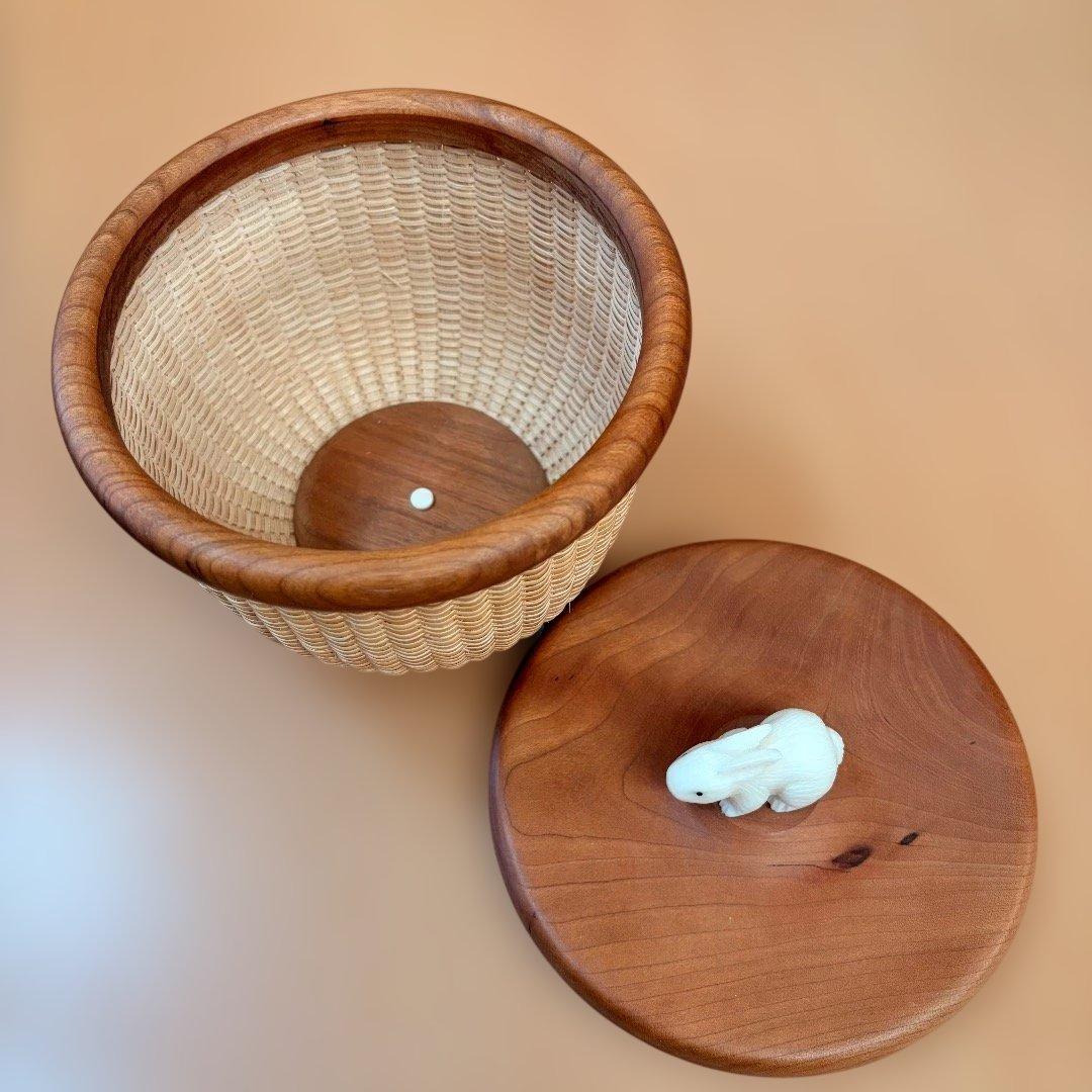 ナンタケットバスケット　キャンディバスケット　５インチラウンド