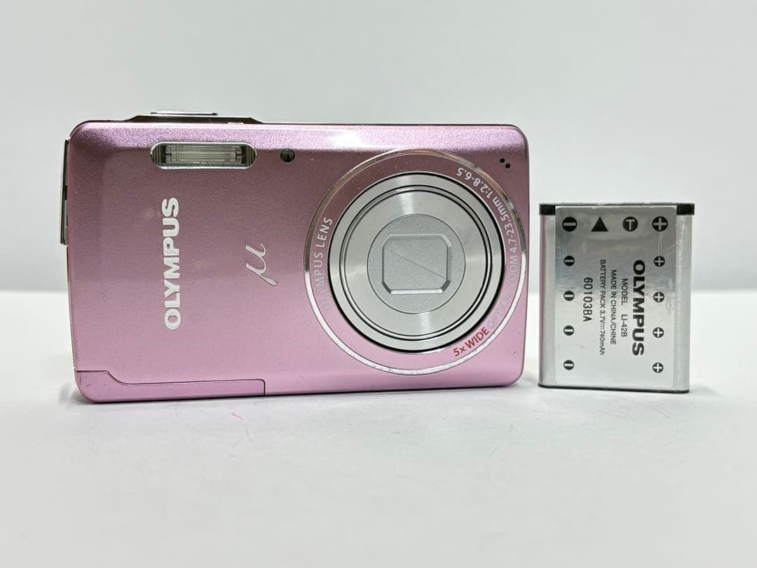 Olympus μ 5010コンパクトデジタルカメラ コンデジ デジカメ 難あり