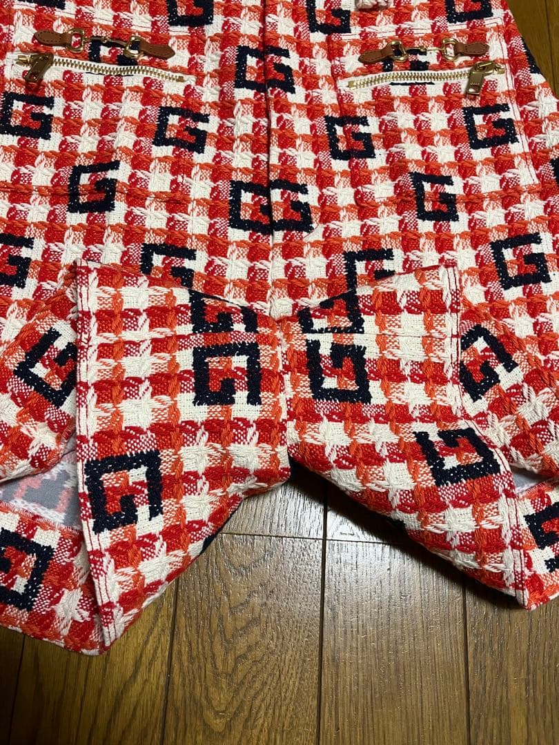 最終お値下げ正規品GUCCIグッチG柄ショートパンツハイウエストハーフパンツ