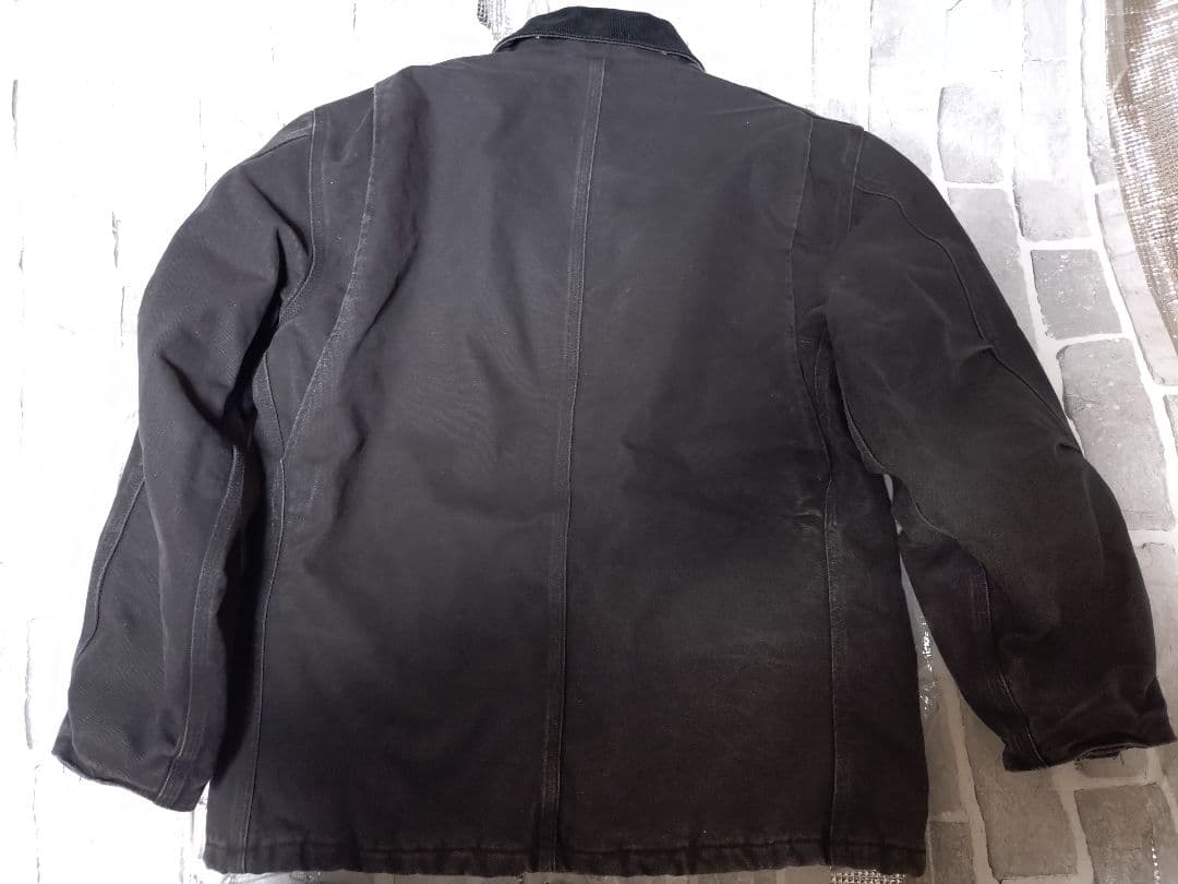 【希少Mサイズ】【Carhartt】【トラディショナル】【ブラック】デトロイト型