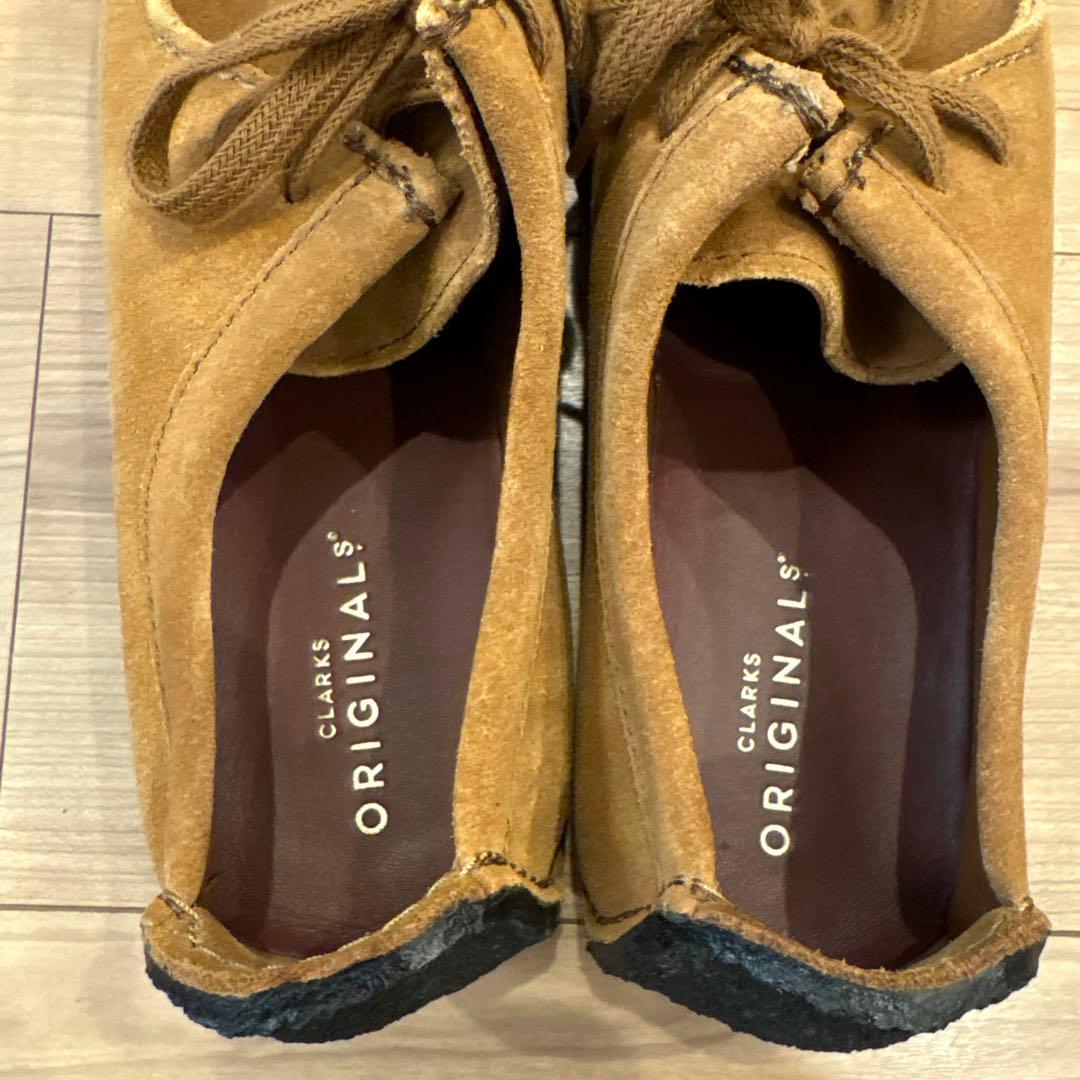 クラークス　オリジナルズ　ワラビー　茶 26.5