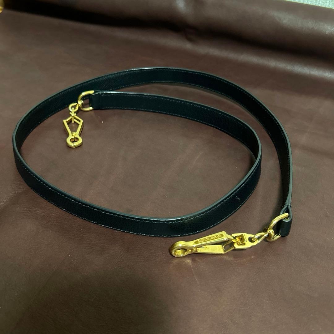 【レア物】strap SUN/kakke ジョルジオアルマーニ ブラック