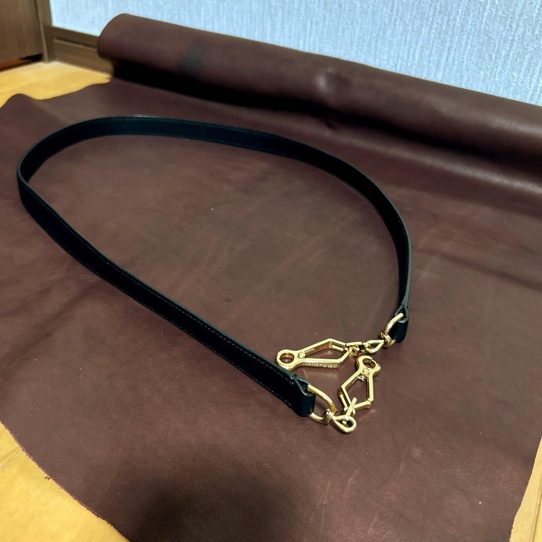 【レア物】strap SUN/kakke ジョルジオアルマーニ ブラック