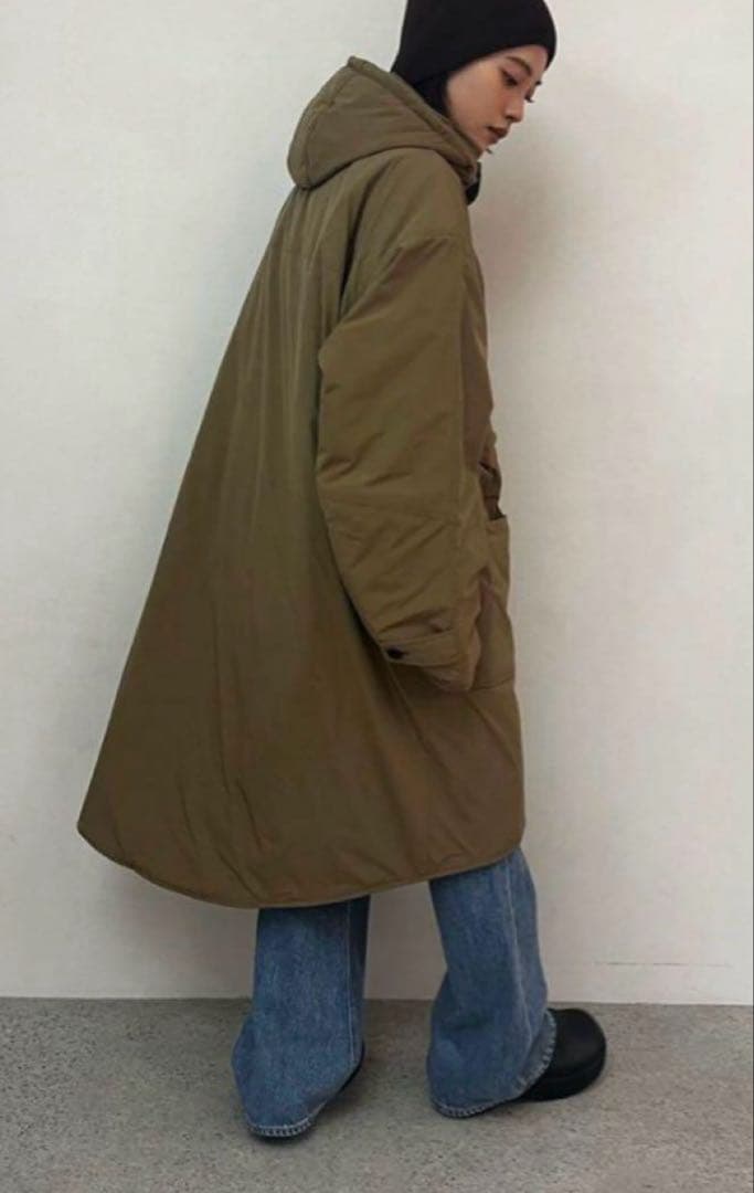 anuke Hooded Coat 36 ベージュ　todayful