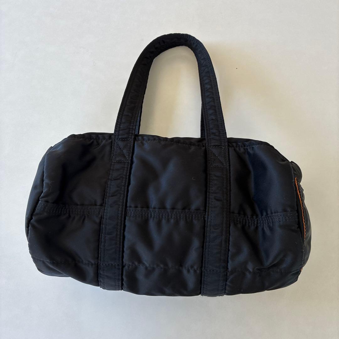 ポーター／タンカーミニボストンバッグ　ダッフル　ナイロン　ブラック