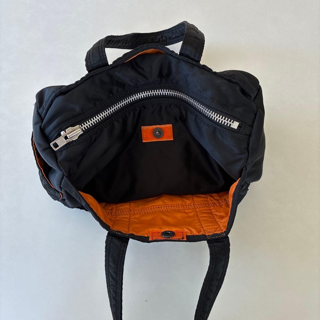 ポーター／タンカーミニボストンバッグ　ダッフル　ナイロン　ブラック