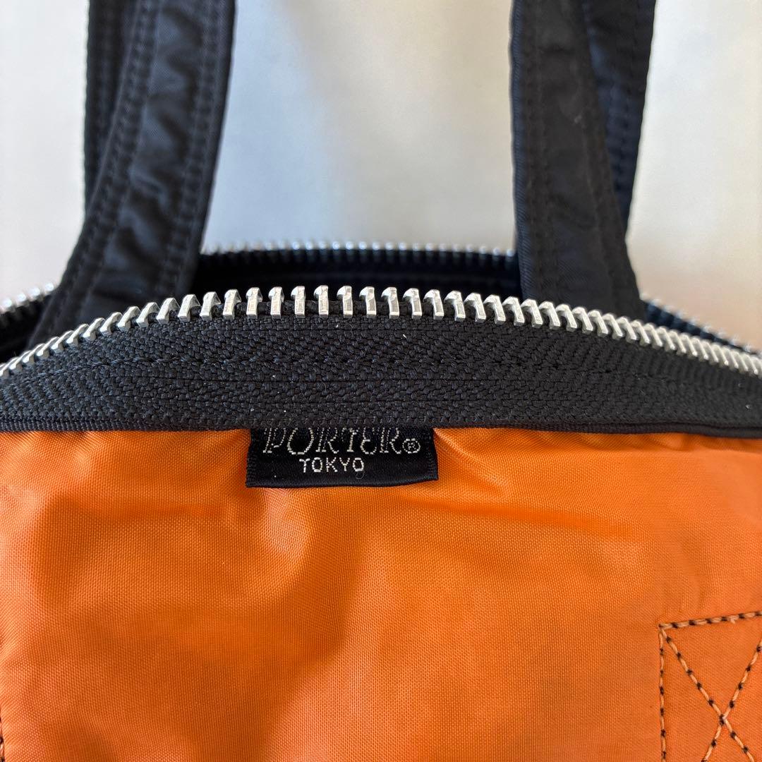 ポーター／タンカーミニボストンバッグ　ダッフル　ナイロン　ブラック