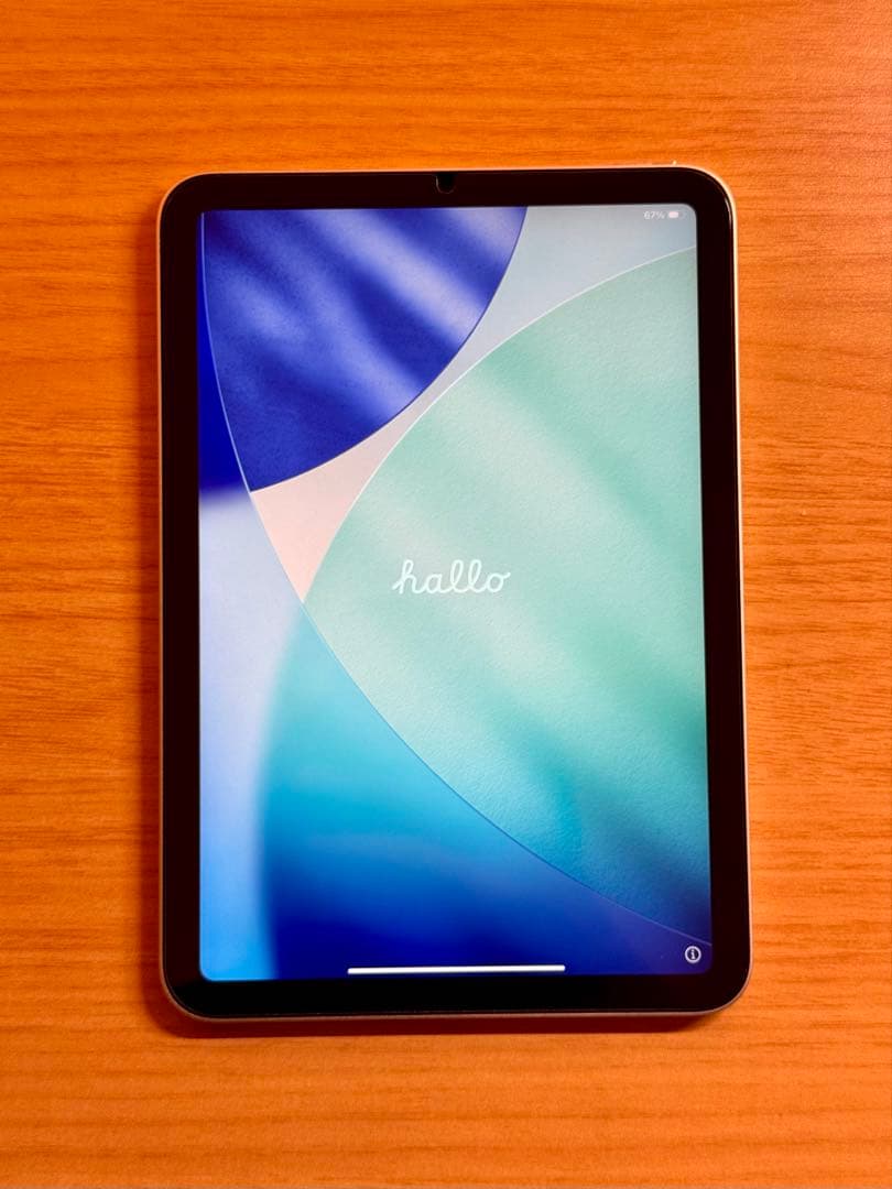 美品 iPad Mini 6 Wi-Fi 64GB スターライト 89%