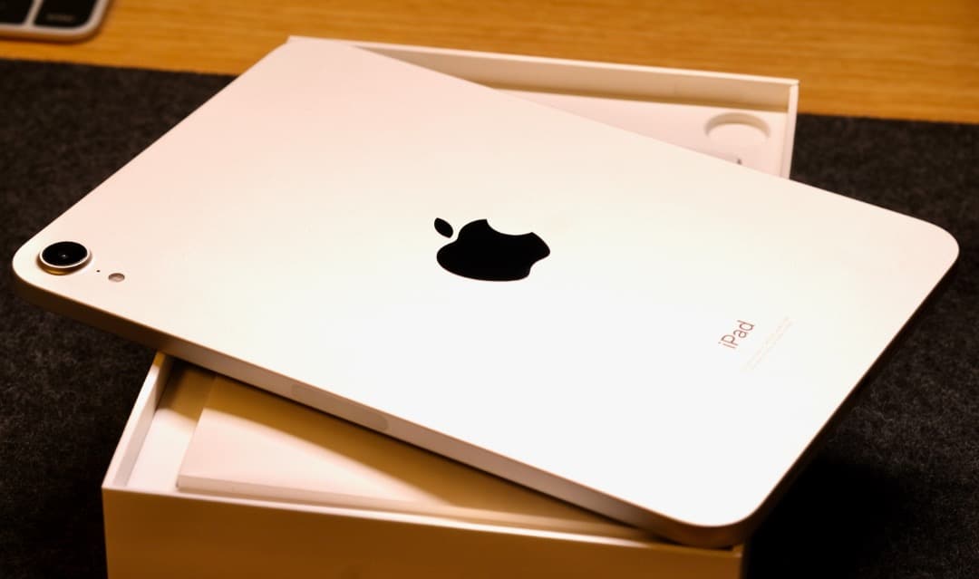 美品 iPad Mini 6 Wi-Fi 64GB スターライト 89%