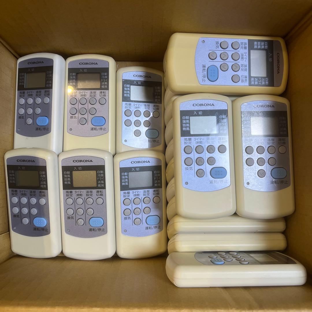 CORONA エアコン用リモコン 10個セット