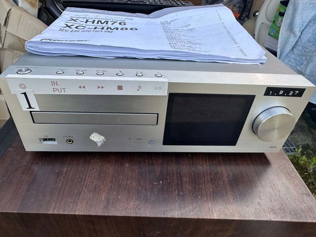 Pioneer ネットワークCDレシーバー X-HM76 ！
