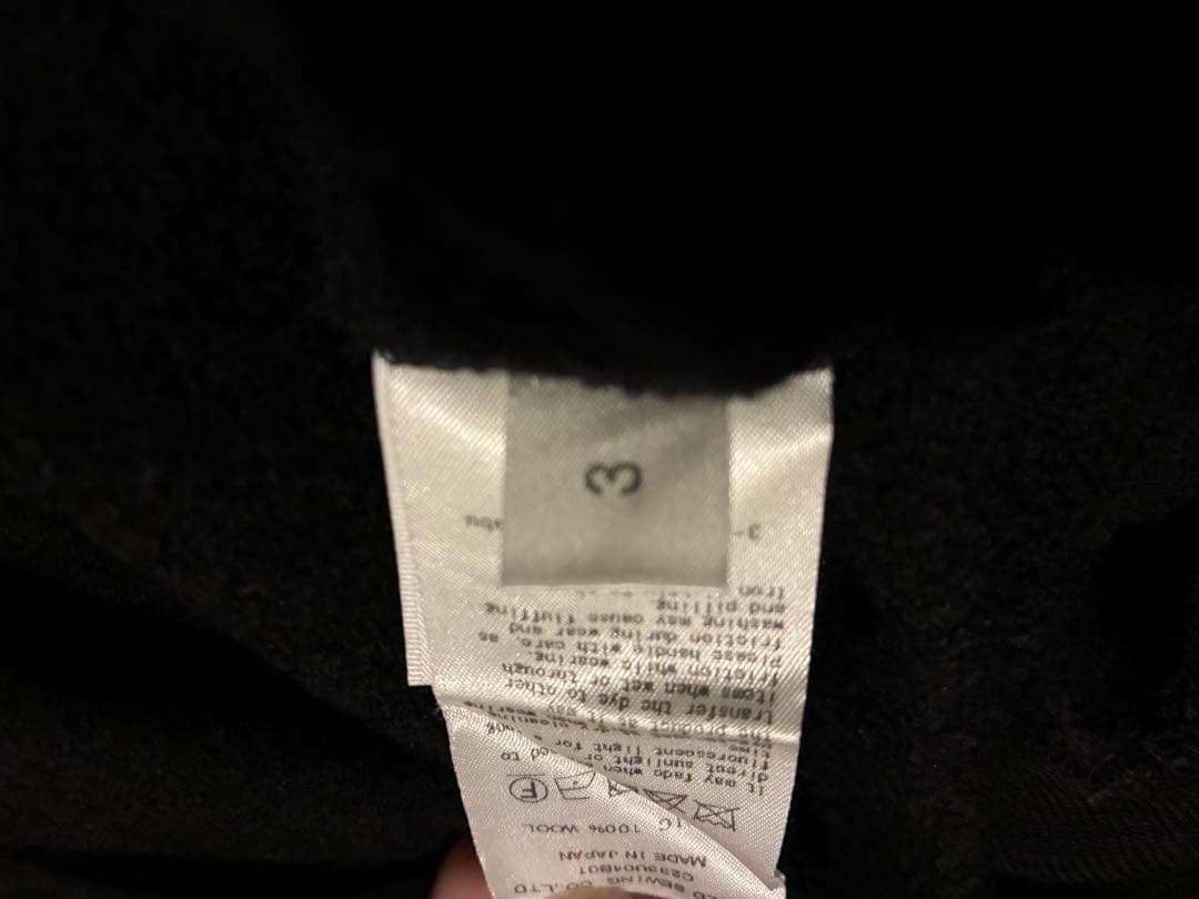 Cale　カル　スーパー120エアウール裏毛スウェット