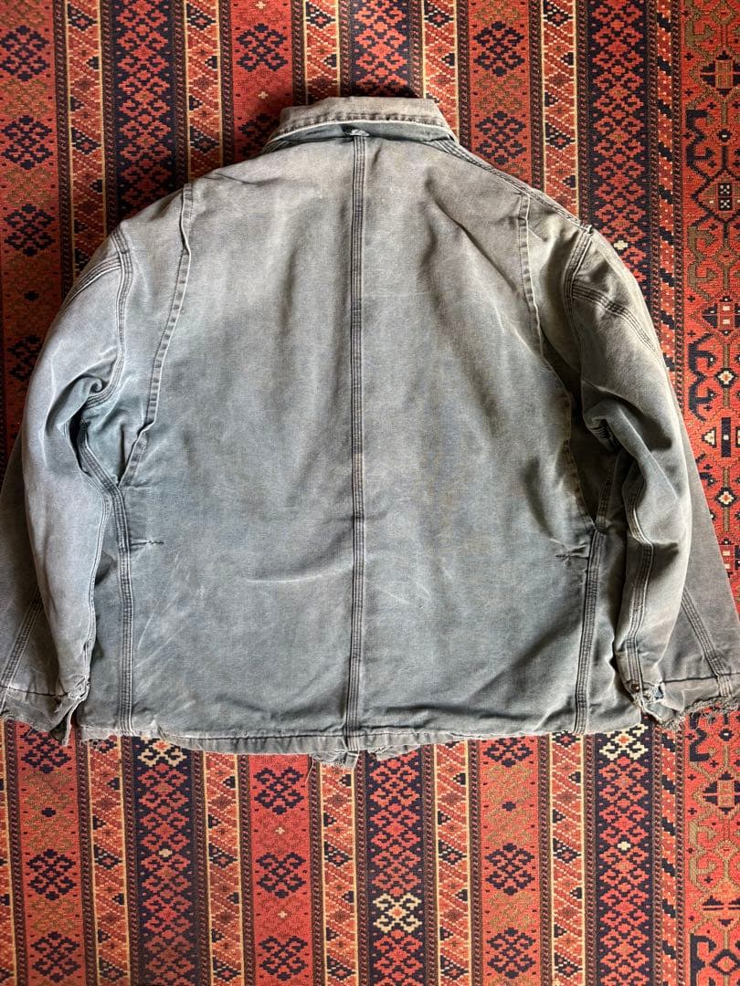 CARHARTT 90s 00s フェード ボロ ミシガン チョアコート
