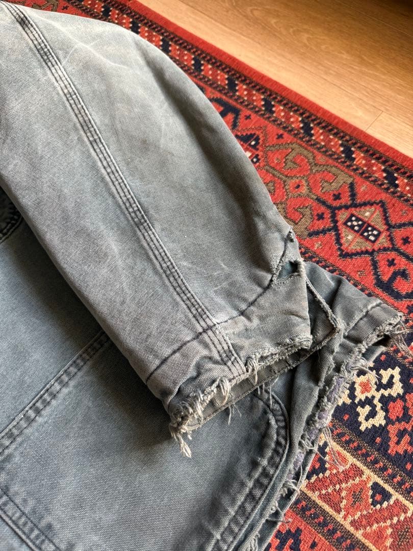 CARHARTT 90s 00s フェード ボロ ミシガン チョアコート