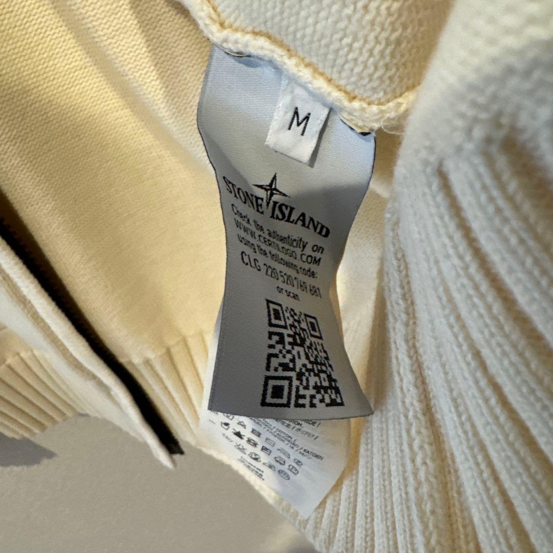 STONE  フルジップセーター