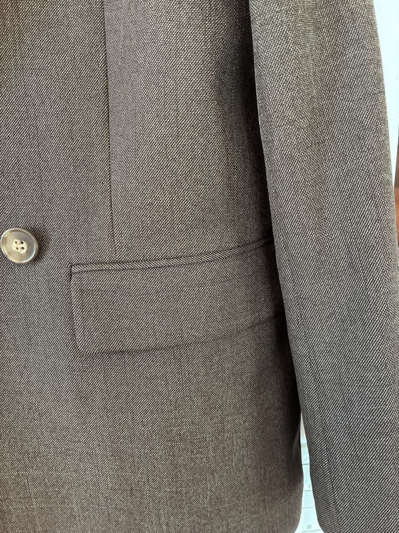 シャークツイードテーラードジャケット