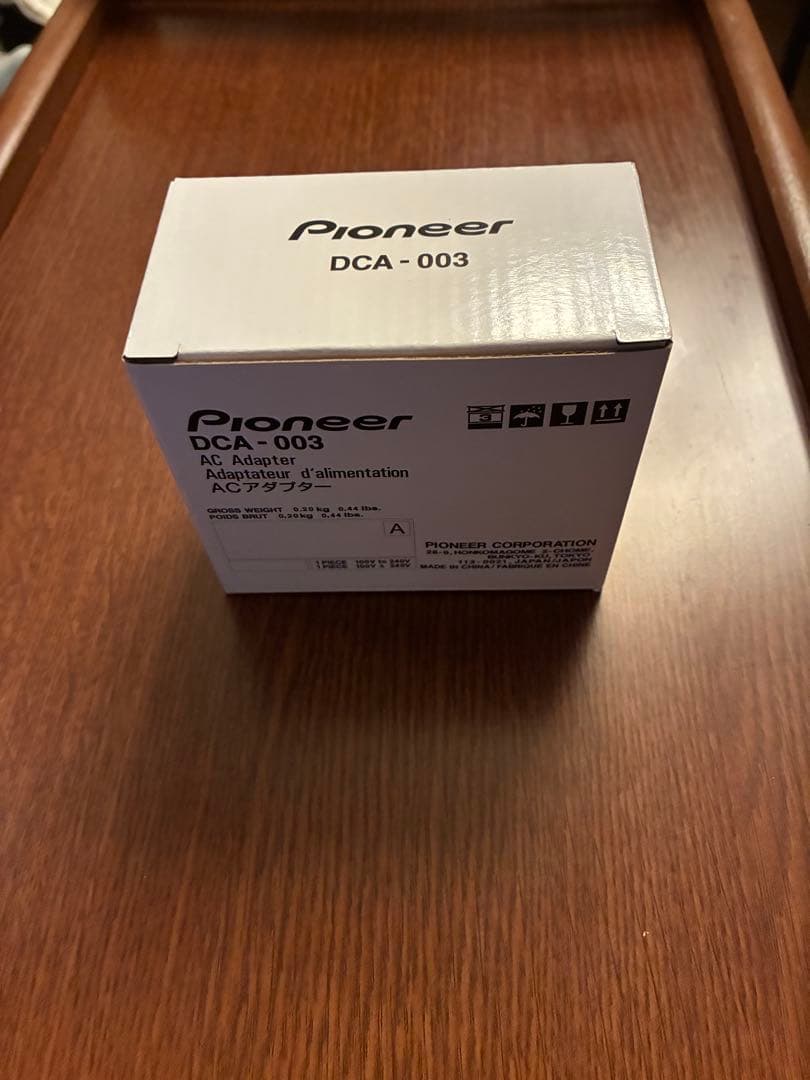 Pioneer BDR-XD08MB-S 純正アダプター付き