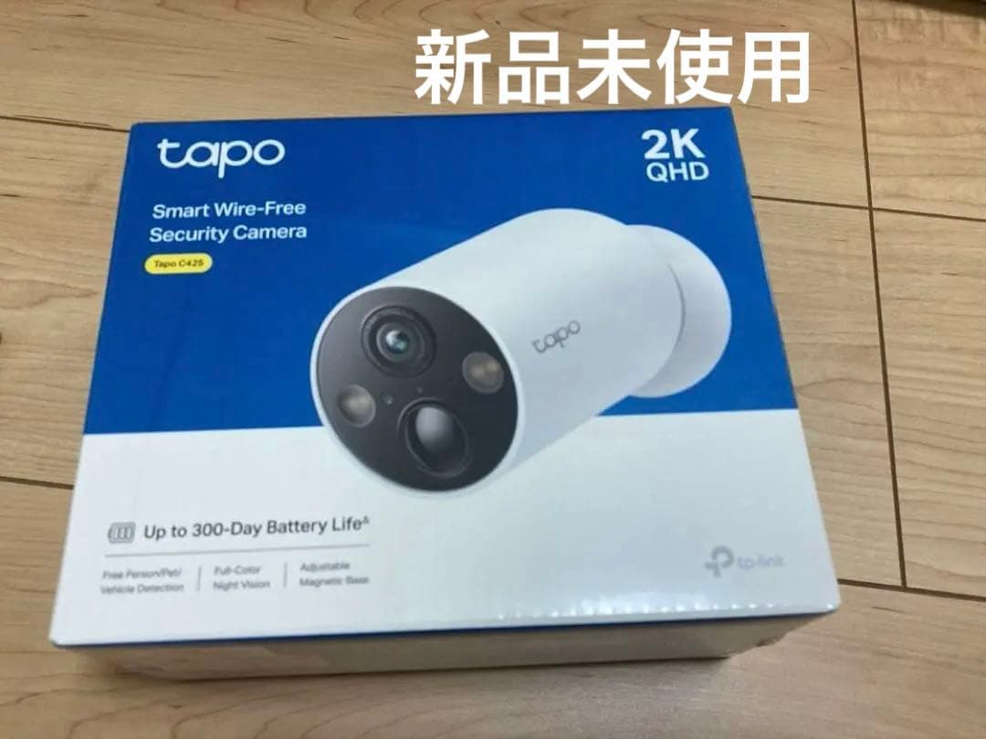 【新品未使用】TP-Link Tapo C425 ×1 (マグネット取付型)