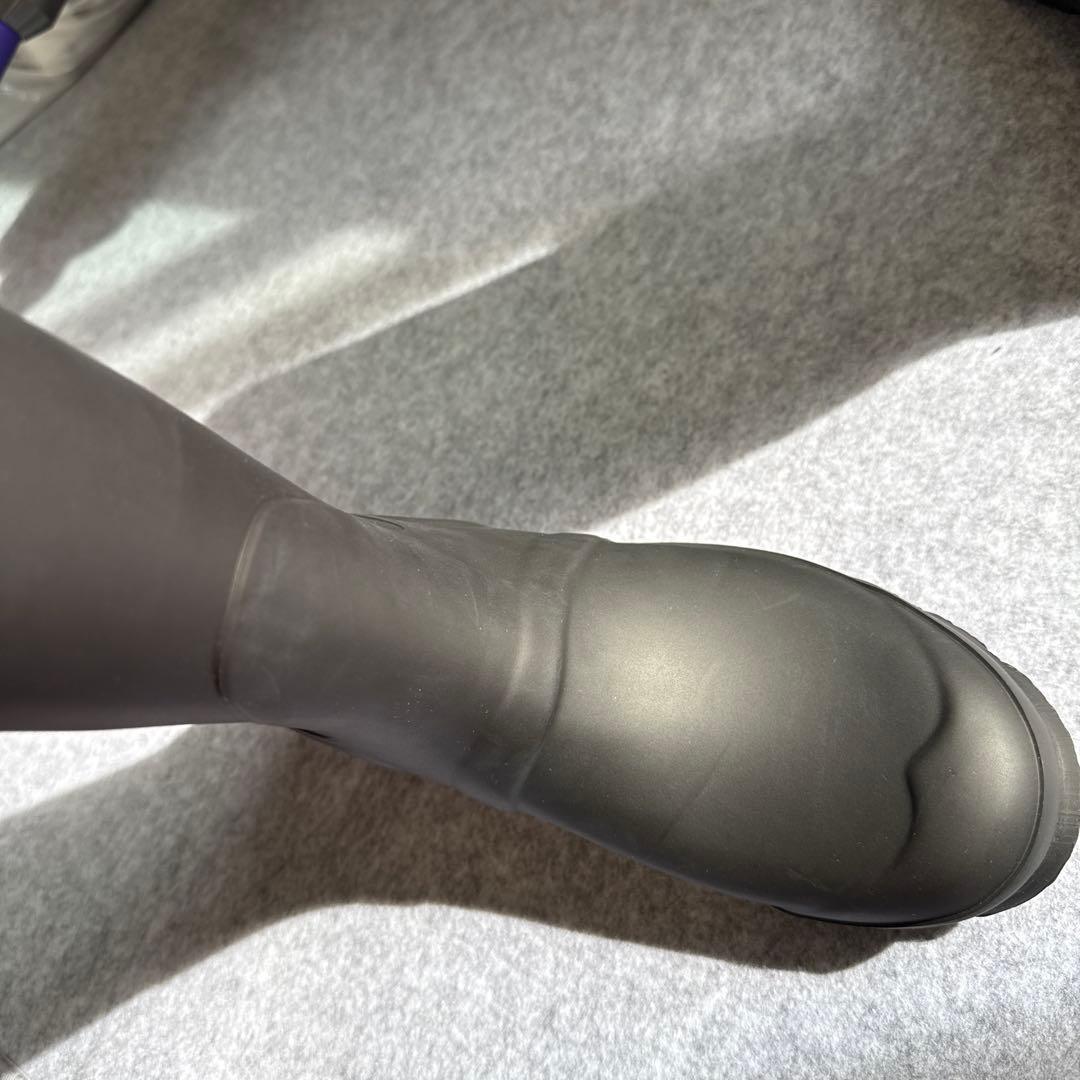 HUNTER ハンター レインブーツ ロングブーツ ブラック 23.5