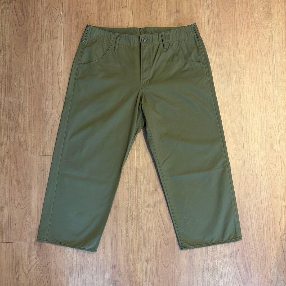 美品　日本製　BRÚ NA BÓNNE ピーターパンツ　オリーブ