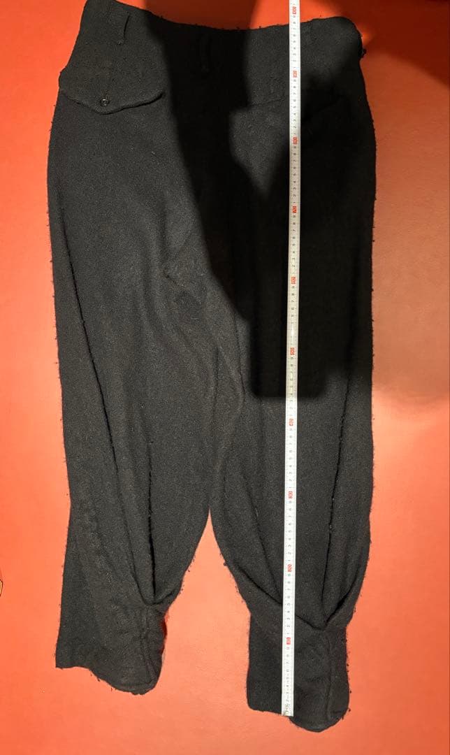 美品 ウール縮絨セットアップ 2022 AW 黒 M 縮絨 ノマド期 PLUS