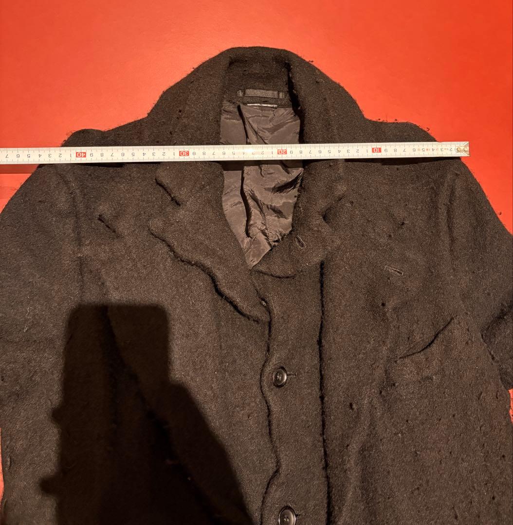 美品 ウール縮絨セットアップ 2022 AW 黒 M 縮絨 ノマド期 PLUS