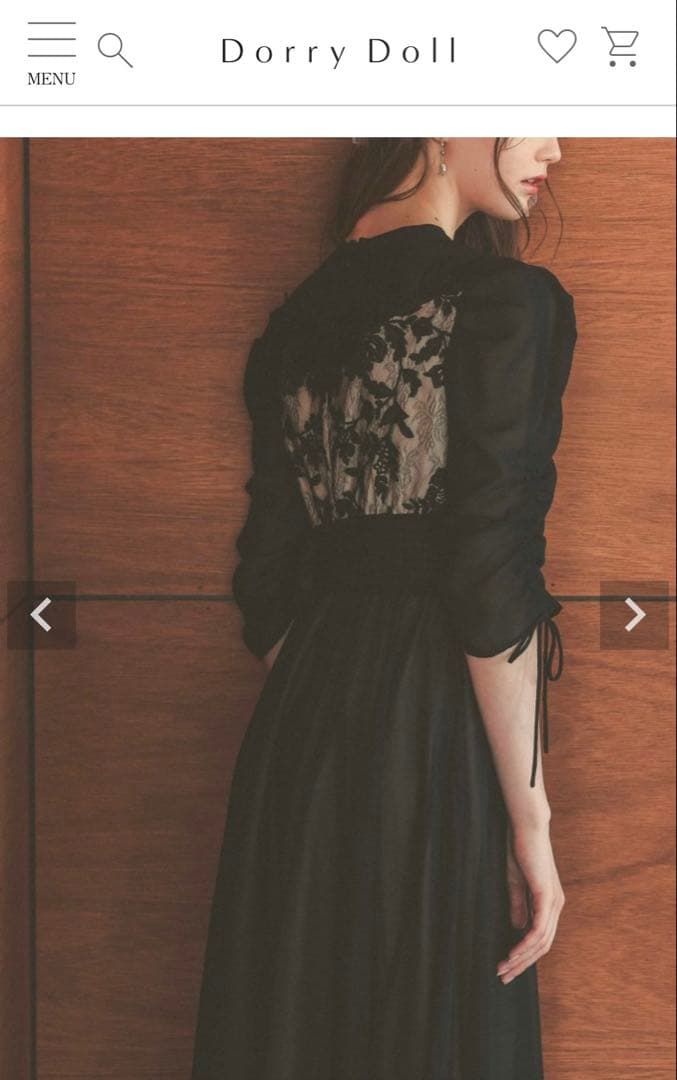 ※金土日限定！値下げ相談受付中【Dorry Doll 】ドレス（Sサイズ）