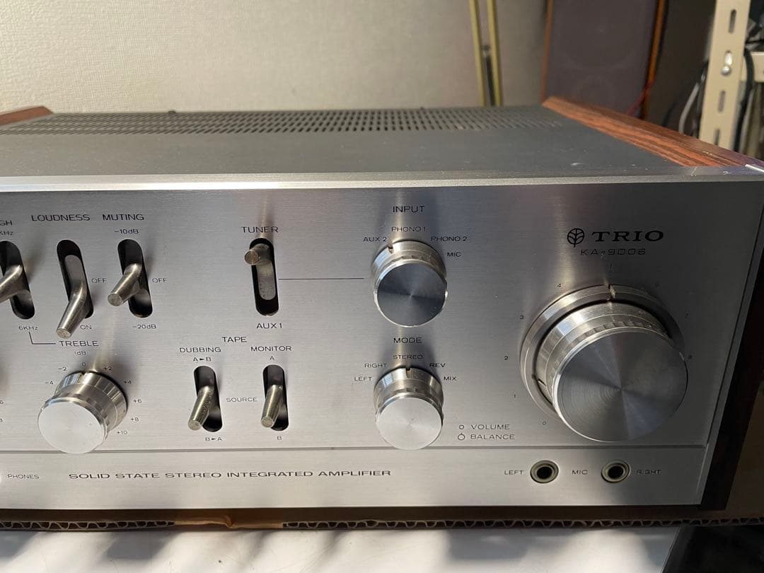 希少　TRIO KA 9006アンプ簡易整備動作品
