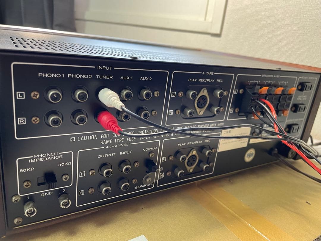 希少　TRIO KA 9006アンプ簡易整備動作品