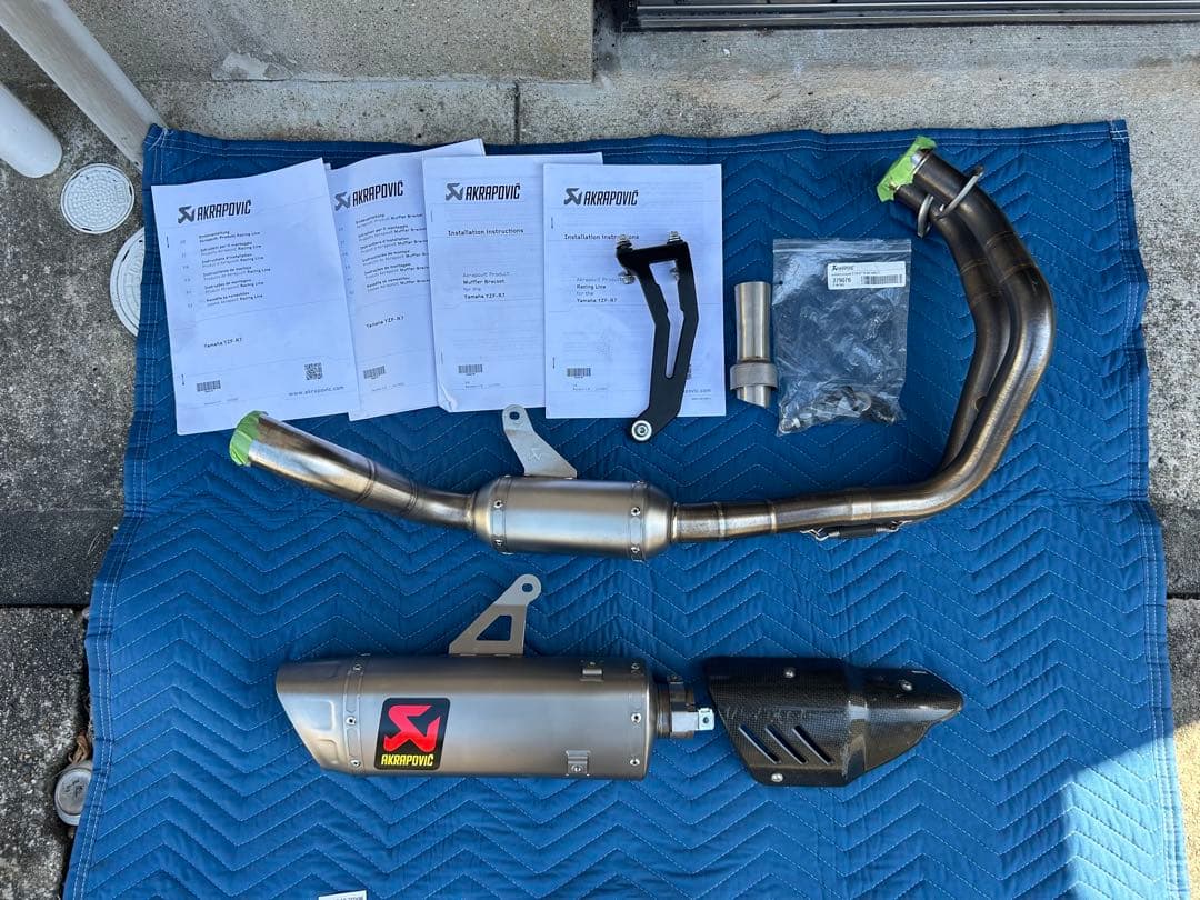 YZF-R7 アクラボビッチ　レーシング マフラー　 フルエキ　yzfr7