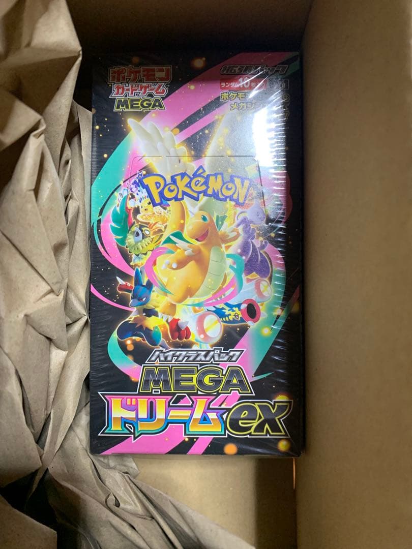 ポケモンカードゲーム MEGA ドリームEX 1BOX シュリンクつき
