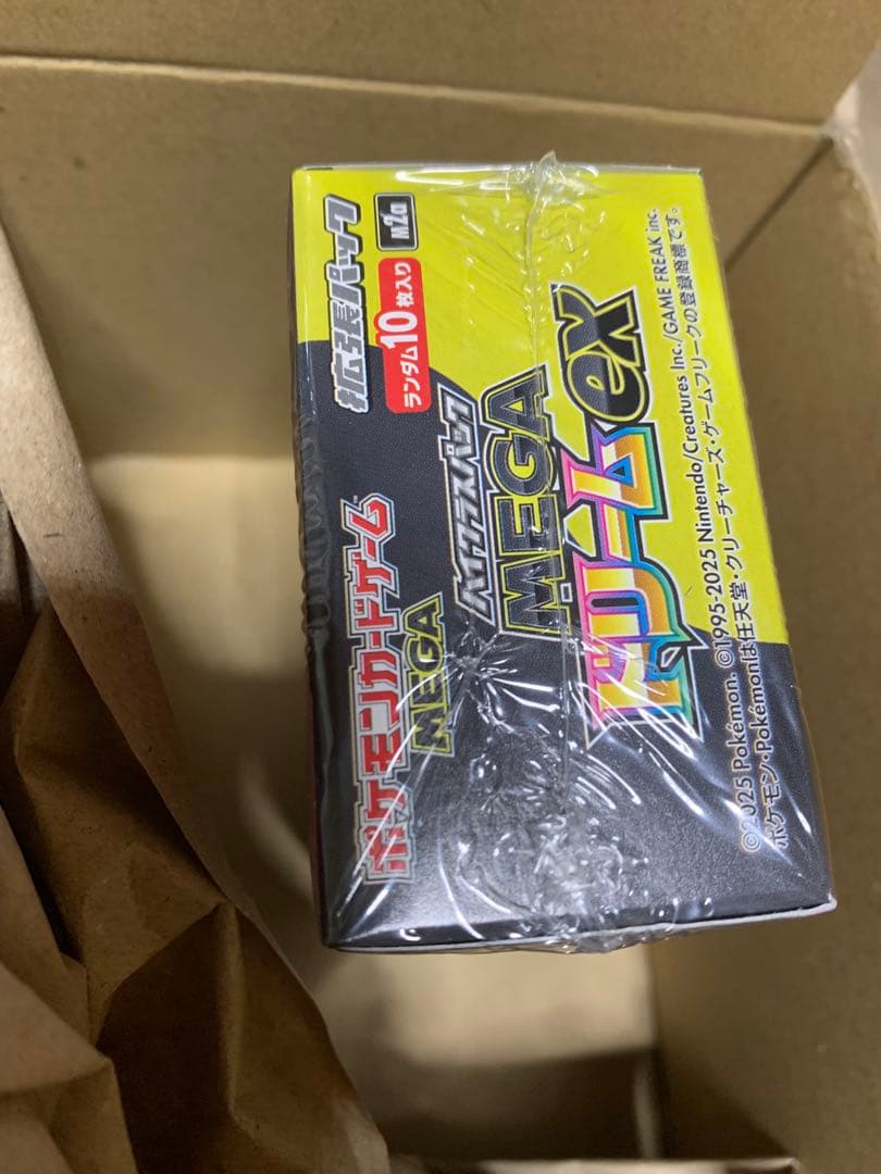 ポケモンカードゲーム MEGA ドリームEX 1BOX シュリンクつき