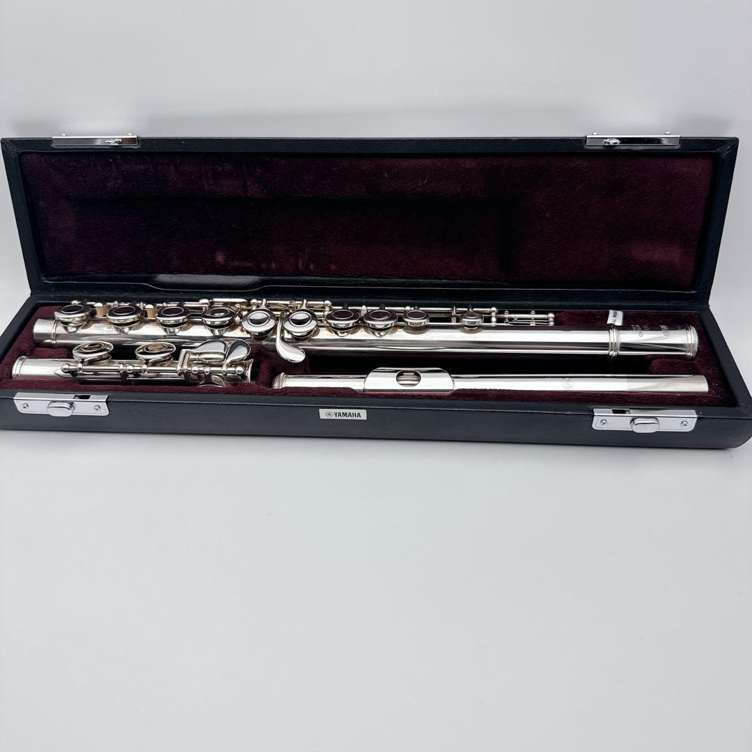 【未使用級】YAMAHA フルート YFL-211 後期 Eメカ 銀メッキ