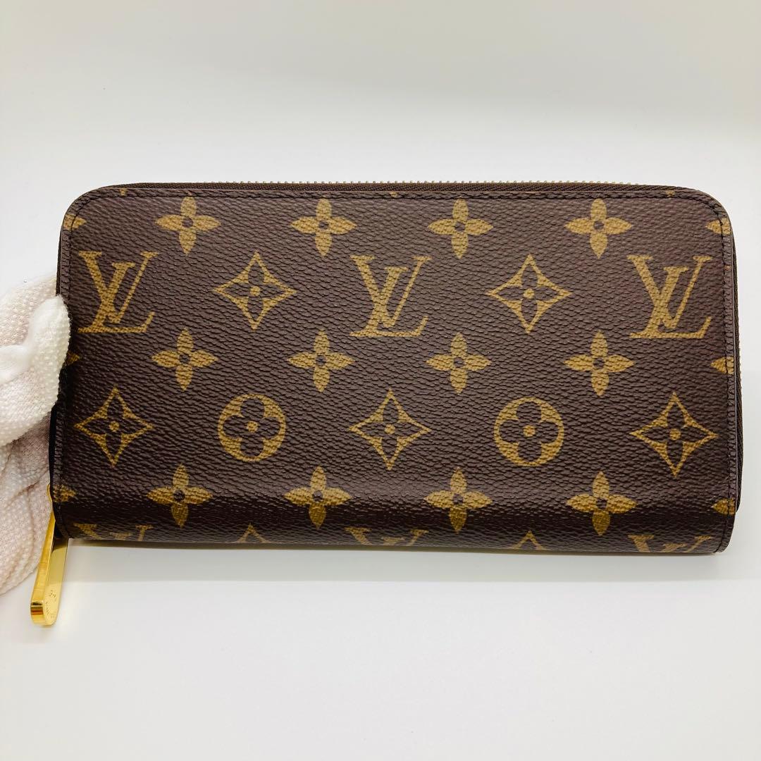 美品 ICタグ ルイヴィトン モノグラム ジッピーウォレット 長財布 A777