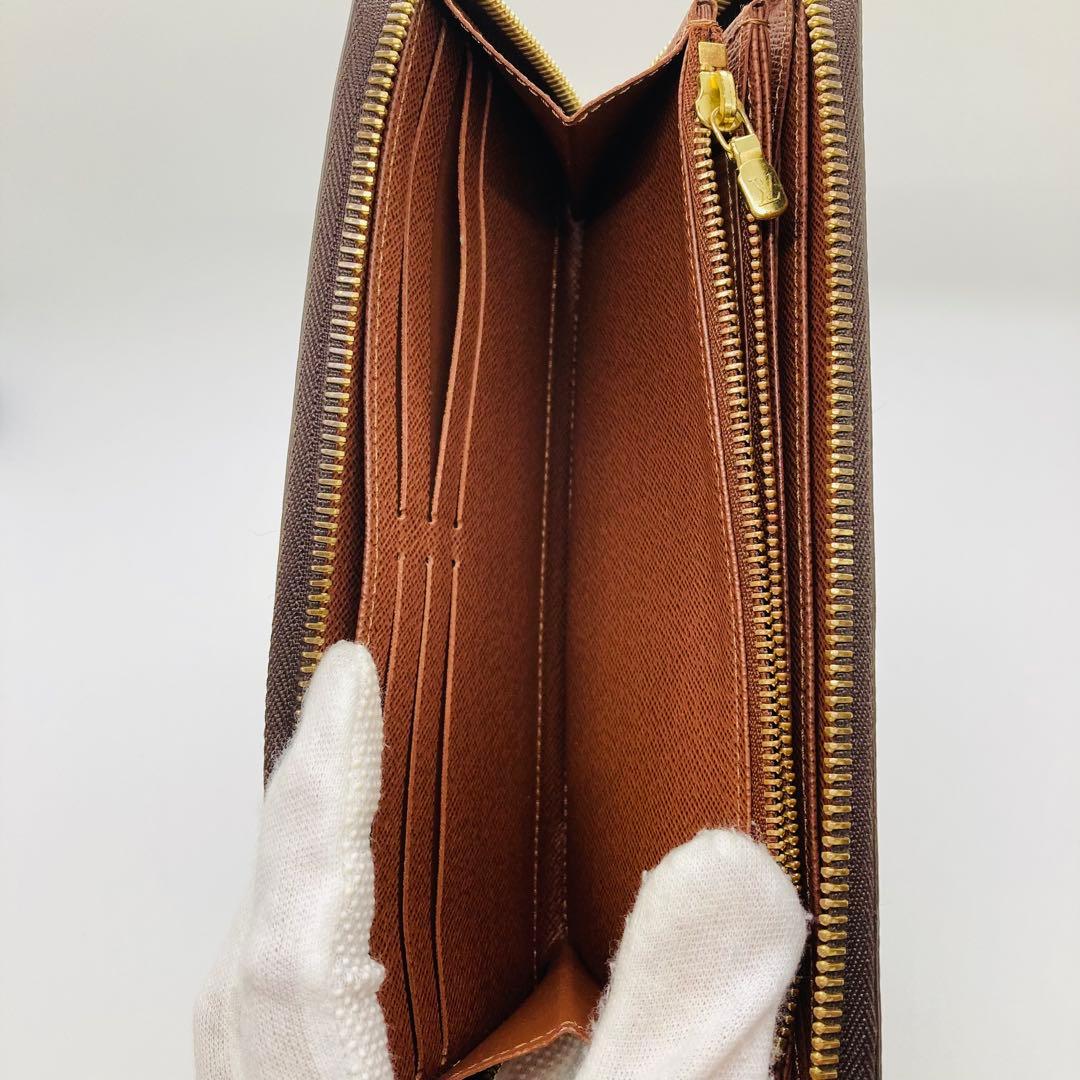 美品 ICタグ ルイヴィトン モノグラム ジッピーウォレット 長財布 A777
